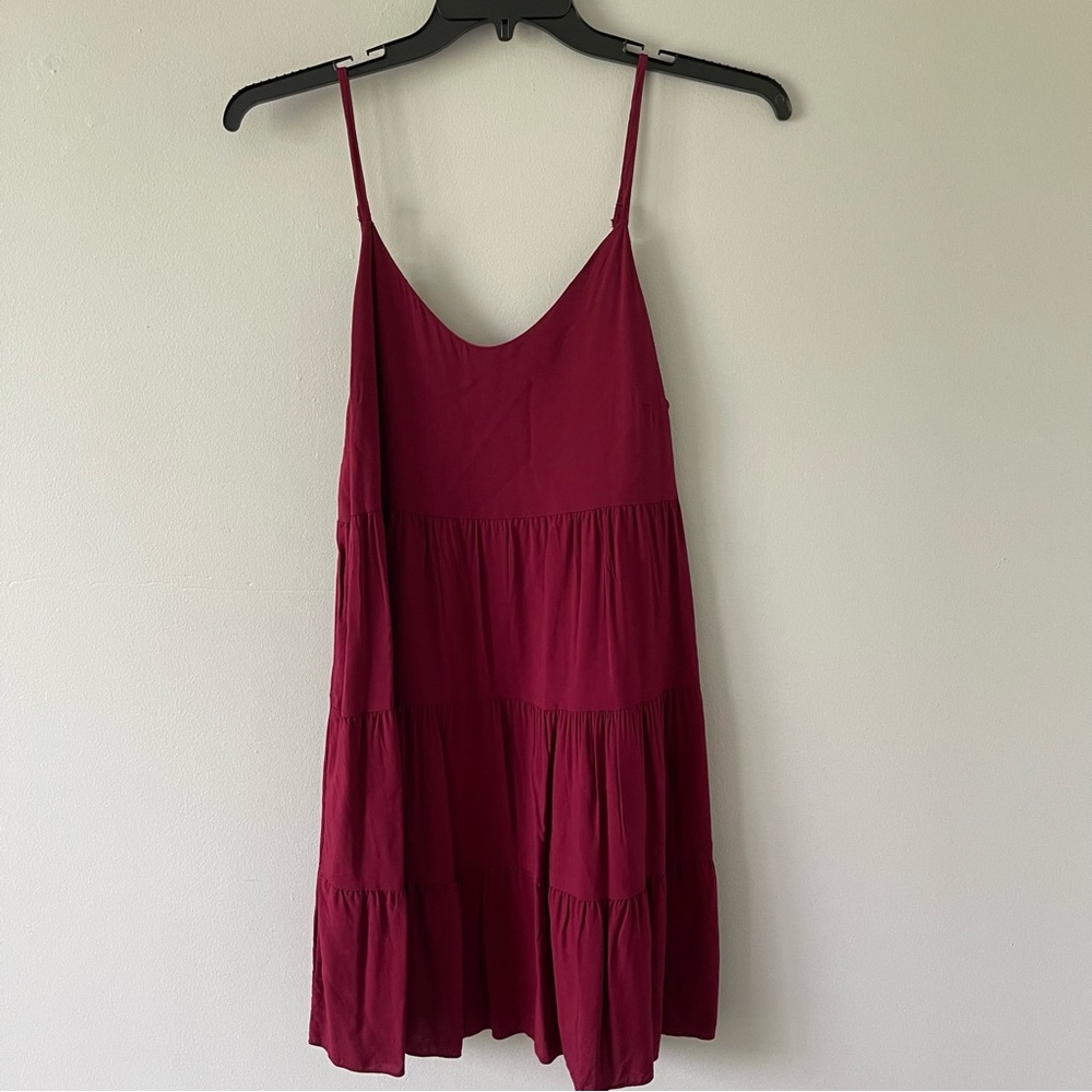 Red strap dress - Picture 2 of 5
